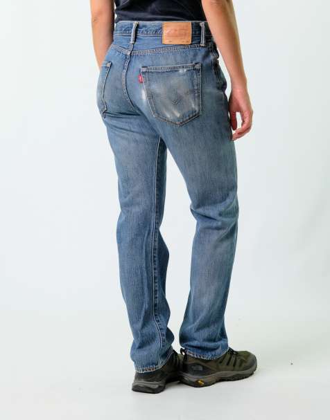 Vintage Levi's 501 32x32 Denim Jeans Blue - view 1