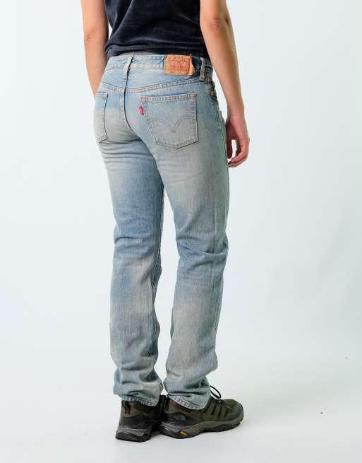 Vintage Levi's 501 32x32 Denim Jeans Light Blue