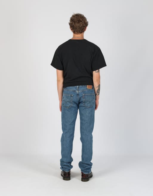 Vintage Levi's 501 32x36 denim jeans in blue, 3 of 4