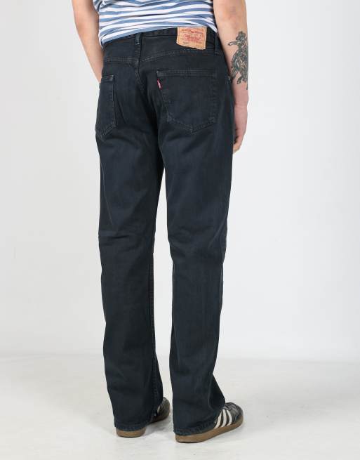 Vintage Levi's 501 33x32 denim jeans in black