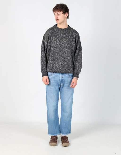 Vintage Levi's 501 33x34 denim jeans in light blue