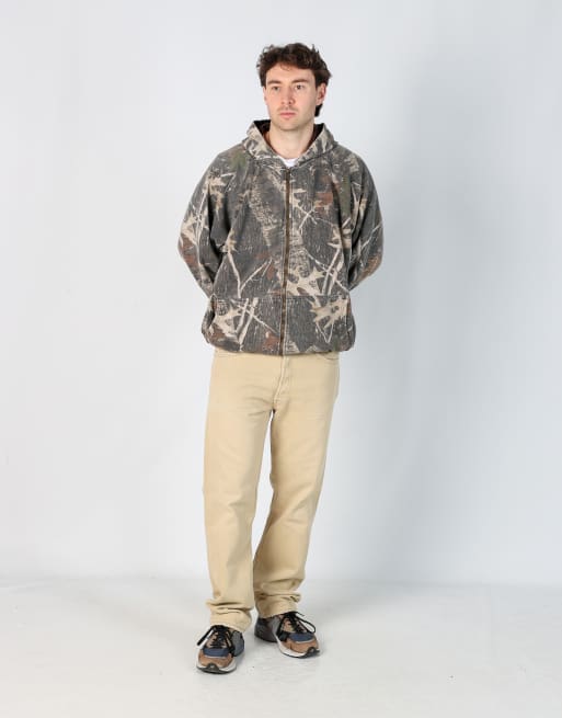 Vintage Levi's 501 34x32 denim jeans in tan