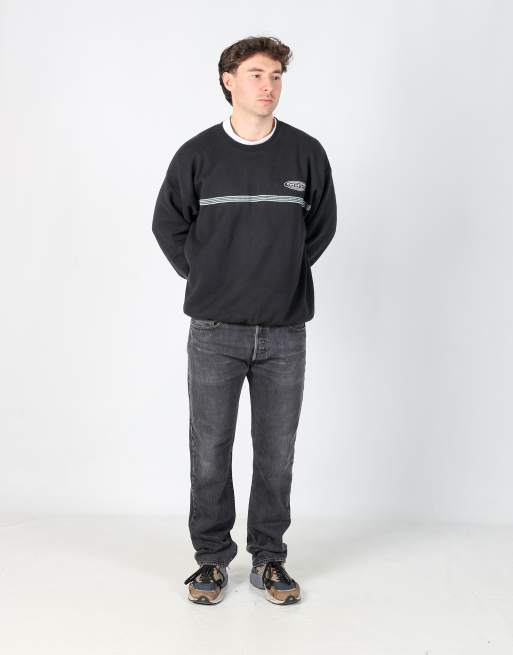 Vintage Levi's 501 34x34 denim jeans in charcoal grey