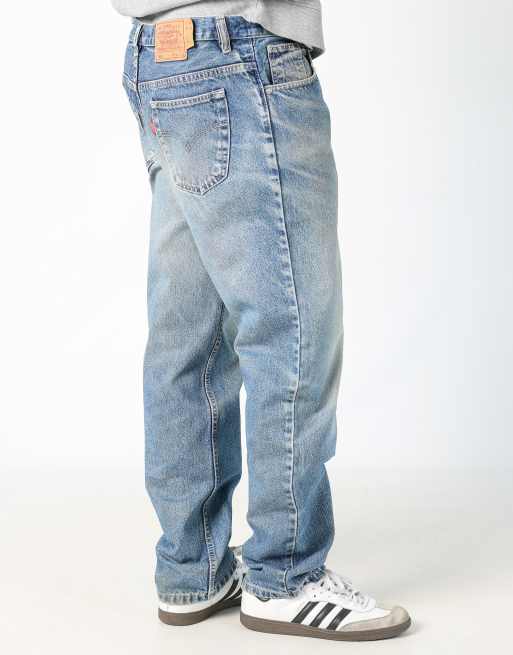Vintage Levi's 501 34x34 denim jeans in light blue