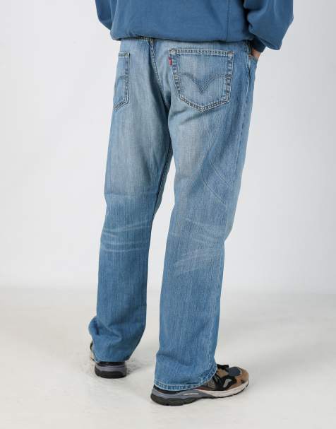 Vintage Levi's 501 36x30 denim jeans in blue - view 1