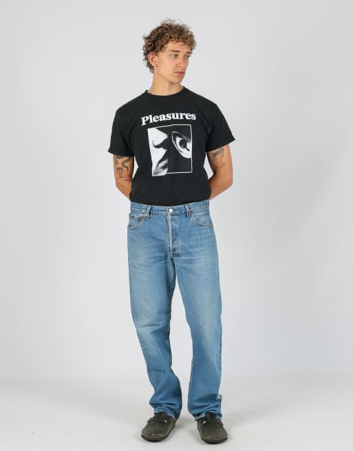Vintage Levi's 501 36x34 denim jeans in blue