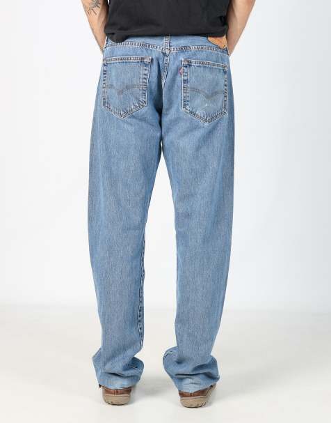 Vintage Levi's 501 36x36 denim jeans in blue - view 1