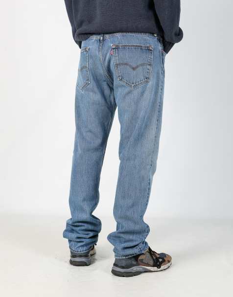 Vintage Levi's 501 36x36 denim jeans in blue - view 1