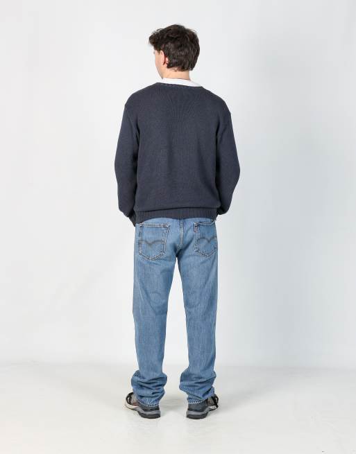 Vintage Levi's 501 36x36 denim jeans in blue, 3 of 4