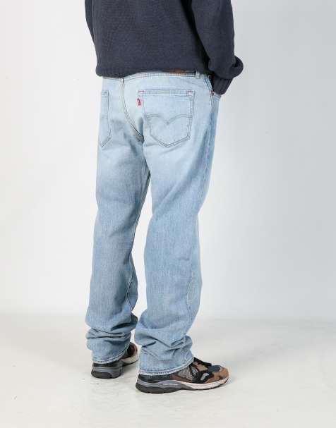 Vintage Levi's 501 36x36 denim jeans in light blue - view 1