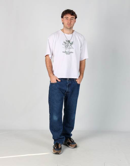 Vintage Levi's 501 38x30 denim jeans in blue