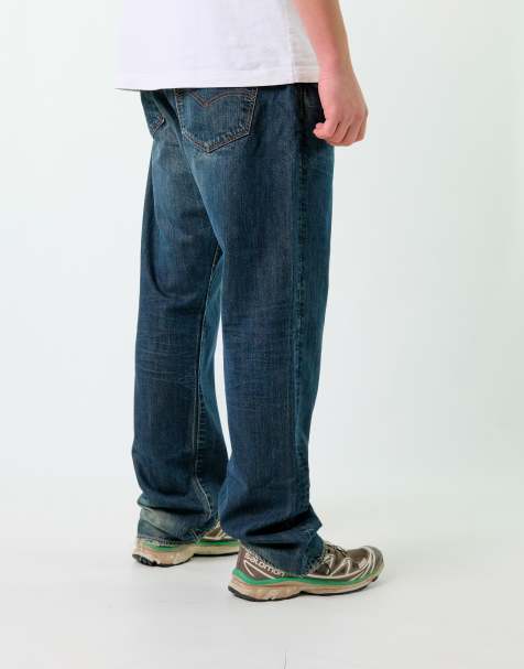 Vintage Levi's 501 38x32 Denim Jeans Blue - view 1