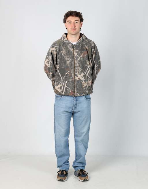 Vintage Levi's 501 38x32 denim jeans in light blue