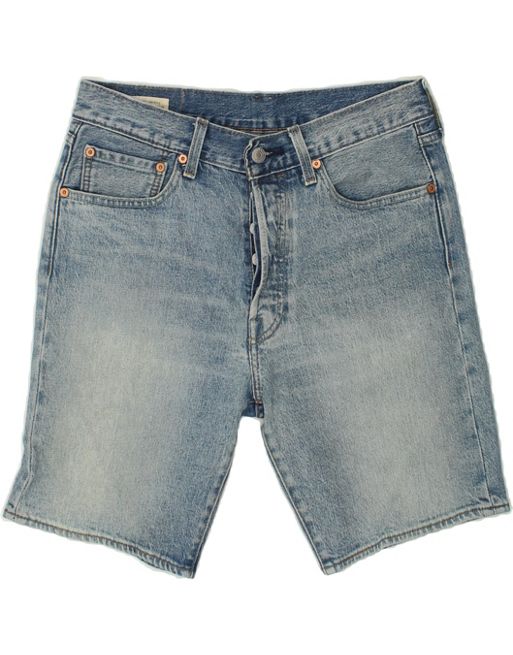 Vintage Levi's 501 Size M Denim Shorts in Blue