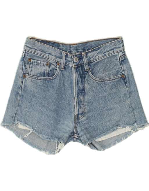 Vintage Levi's 501 Size S Denim Shorts in Blue