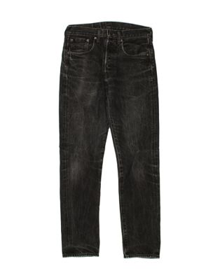 Vintage Levi's 501 Size W29 L32 Tapered Jeans in Black