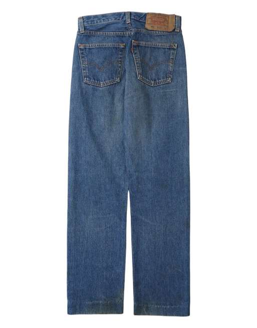 Vintage Levis 501 W28 L31 straight jeans in blue