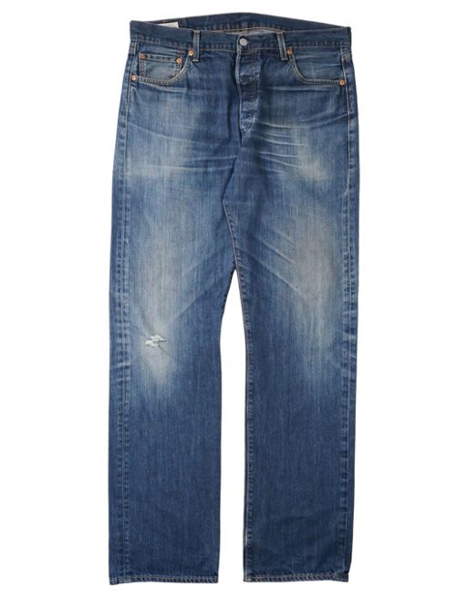 Vintage Levis 501 W36 L36 straight jeans Milan in blue