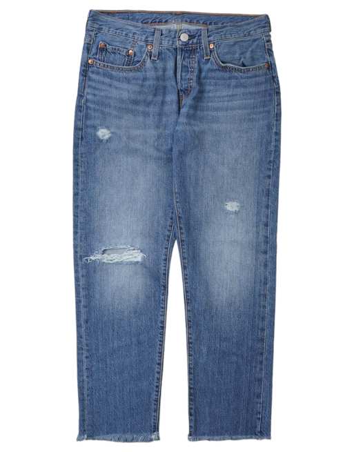 Vintage Levis 501T W27 L26 jeans in blue