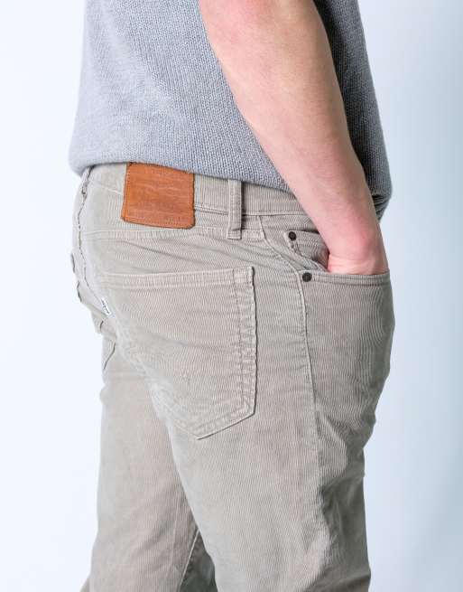 Vintage Levi's 502, Corduroy 32x32 Woven Straight Pants Beige