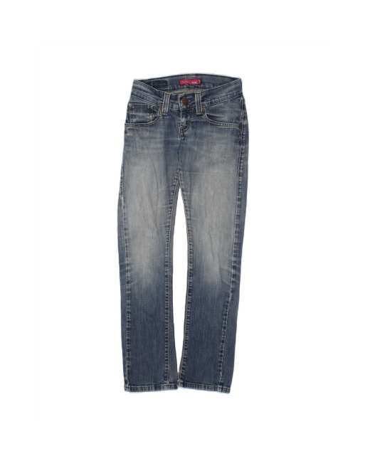 Vintage Levi's 504 Straight Jeans US 0 XS W24 L29 In Blue
