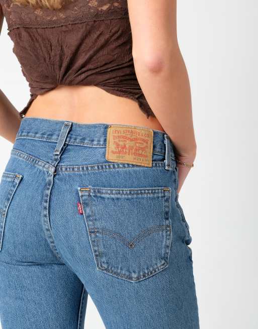 Vintage Levi's 505 28x30 Denim Jeans Blue