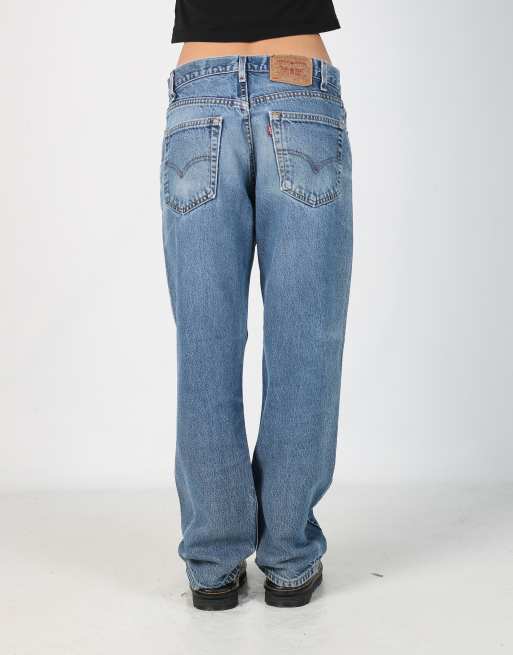 Vintage Levi's 505 30x39 denim jeans in light blue