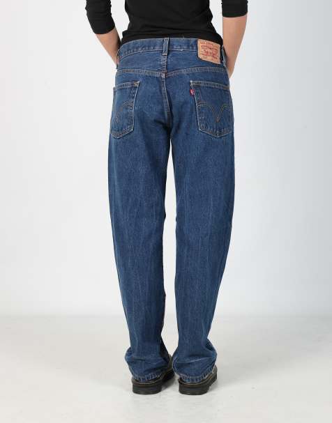 Vintage Levi's 505 30x40 denim jeans in blue - view 1