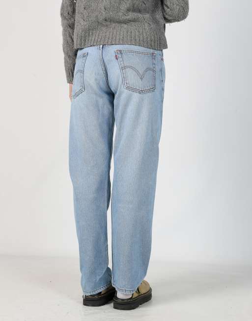 Vintage Levi's 505 30x40 denim jeans in light blue