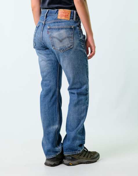 Vintage Levi's 505 32x32 Denim Jeans Blue - view 1