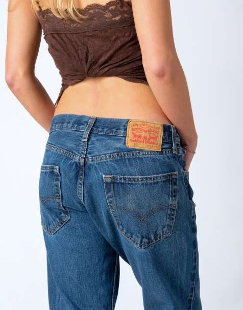 Vintage Levi's 505 32x32 Denim Jeans Blue - view 1