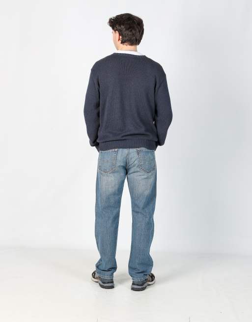 Vintage Levi's 505 34x30 denim jeans in blue, 3 of 4