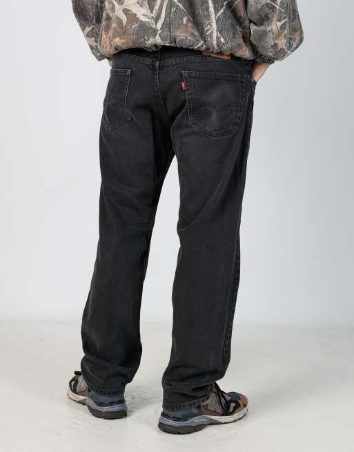 Vintage Levi's 505 34x32 denim jeans in black, 2 of 4