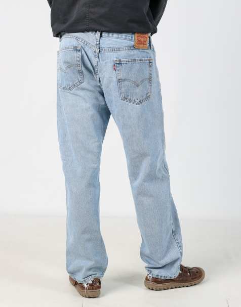 Vintage Levi's 505 35x30 denim jeans in blue - view 1