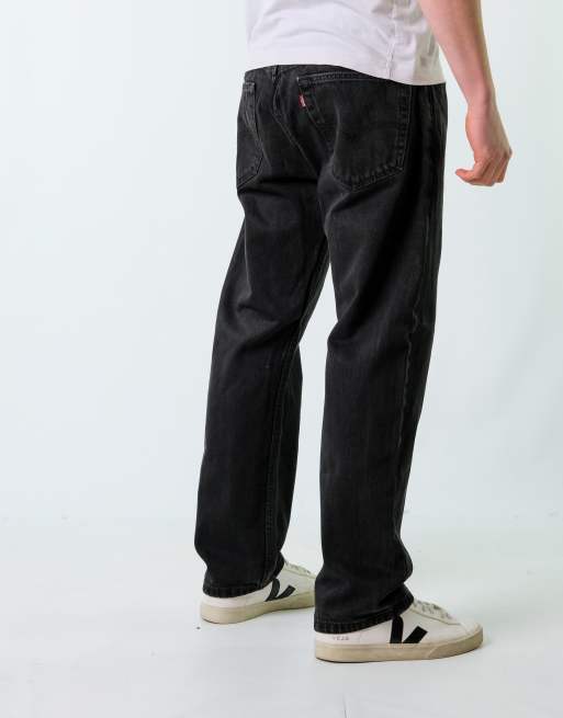Vintage Levi's 505 36x30 Denim Jeans Black