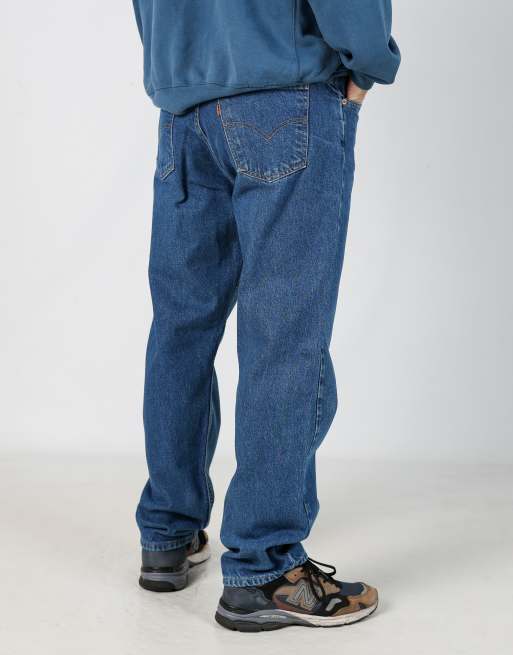 Vintage Levi's 505 36x30 denim jeans in blue, 2 of 4