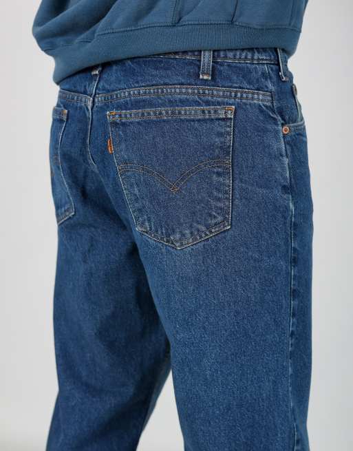 Vintage Levi's 505 36x30 denim jeans in blue, 4 of 4
