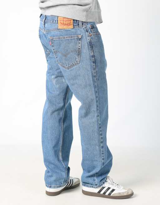 Vintage Levi's 505 36x30 denim jeans in light blue