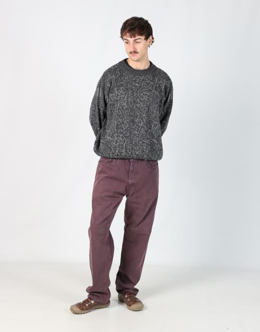 Vintage Levi's 505 36x30 denim jeans in purple