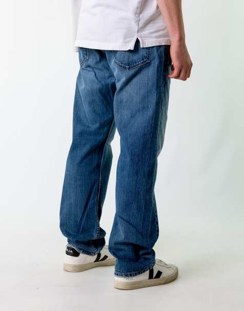 Vintage Levi's 505 36x32 Denim Jeans Blue - view 1