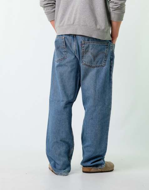 Vintage Levi's 505 36x32 Denim Jeans Blue - view 1