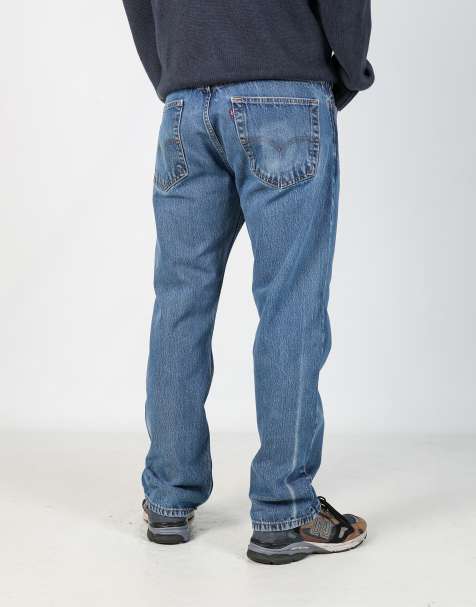 Vintage Levi's 505 36x32 denim jeans in blue - view 1