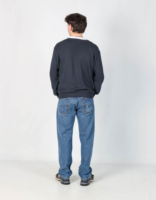 Vintage Levi's 505 36x32 denim jeans in blue, 3 of 4