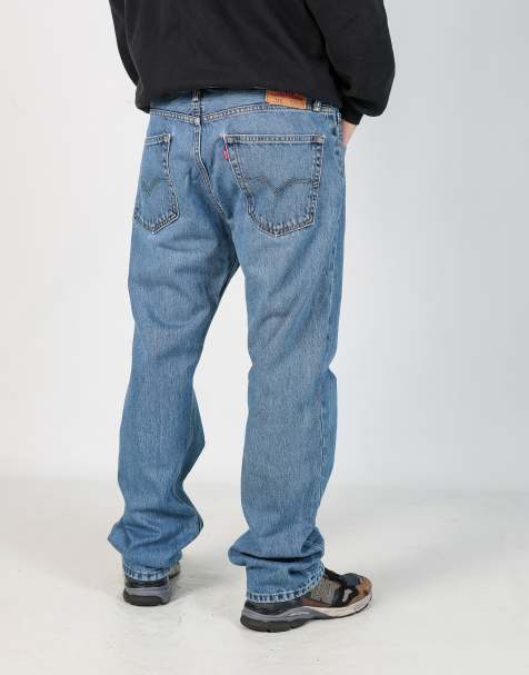 Vintage Levi's 505 36x32 denim jeans in blue - view 1