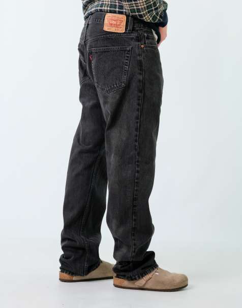 Vintage Levi's 505 36x34 Denim Jeans Black - view 1