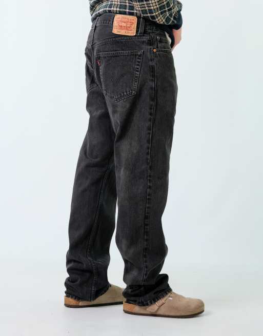 Vintage Levi's 505 36x34 Denim Jeans Black