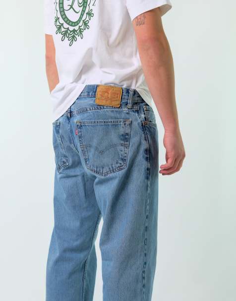 Vintage Levi's 505 36x34 Denim Jeans Blue - view 1
