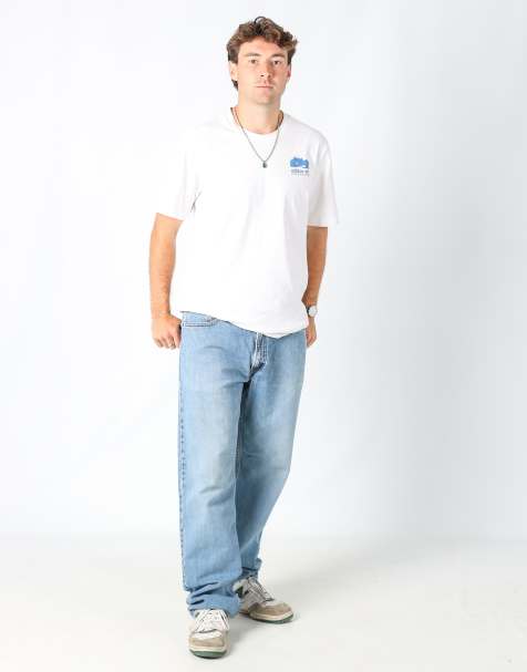 Vintage Levi's 505 36x34 denim jeans in blue - view 1