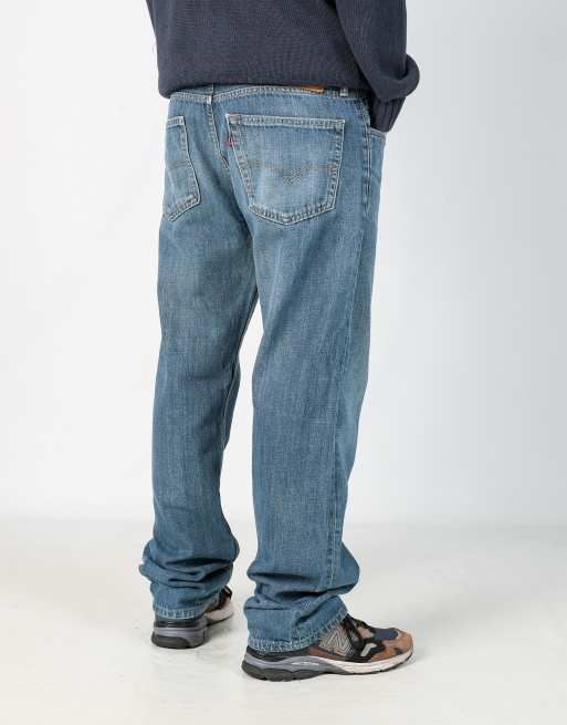 Vintage Levi's 505 36x34 denim jeans in blue, 2 of 4