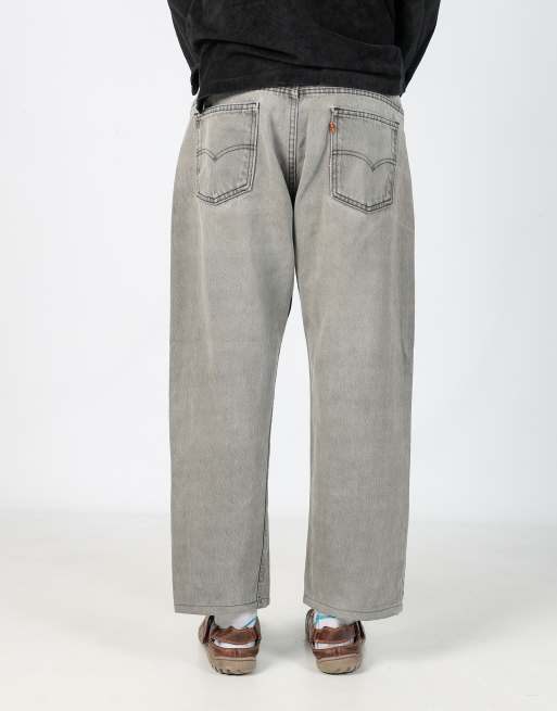 Vintage Levi's 505 38x32 denim jeans in khaki green